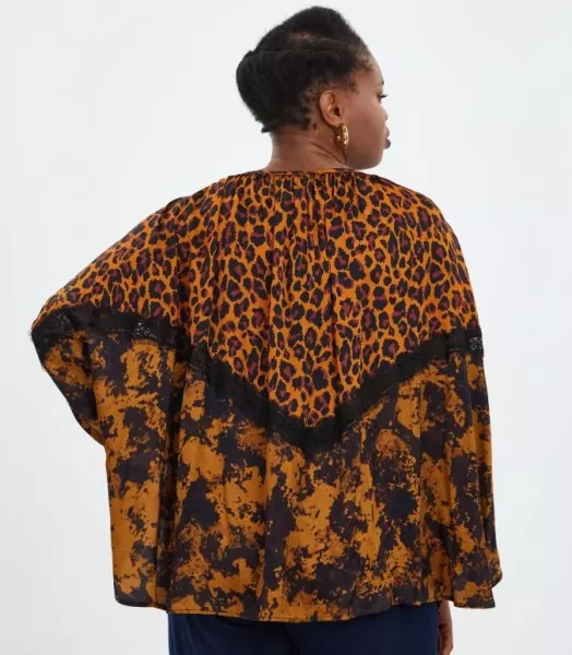 Blouse léopard grande taille MAT