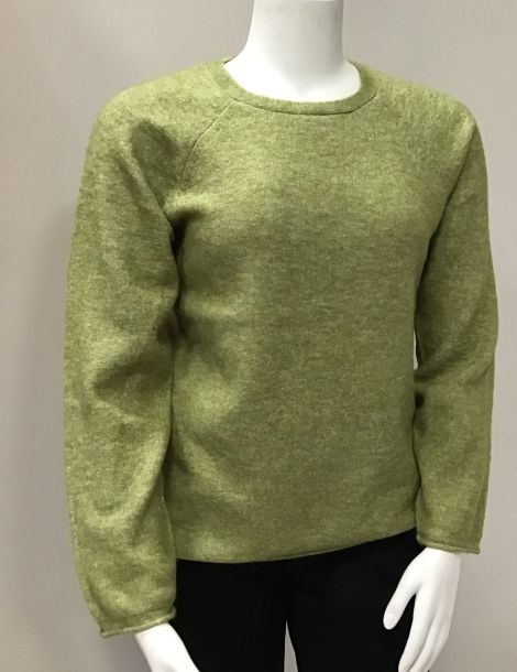 Pull chiné vert grande taille CISO