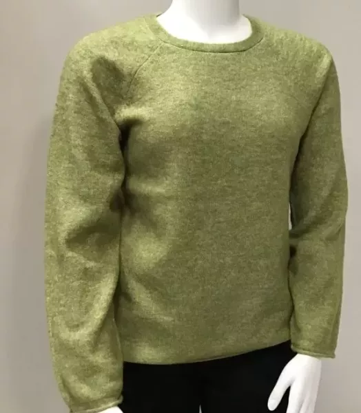 Pull chiné vert grande taille CISO