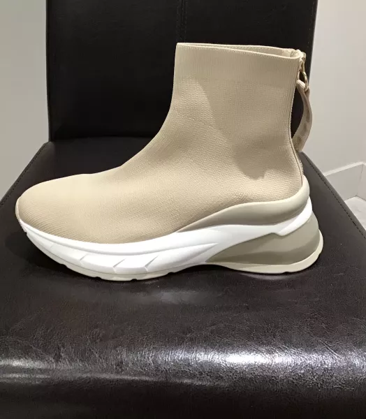 Bottines beige 